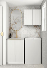 Bondi Fluted White Mini Laundry