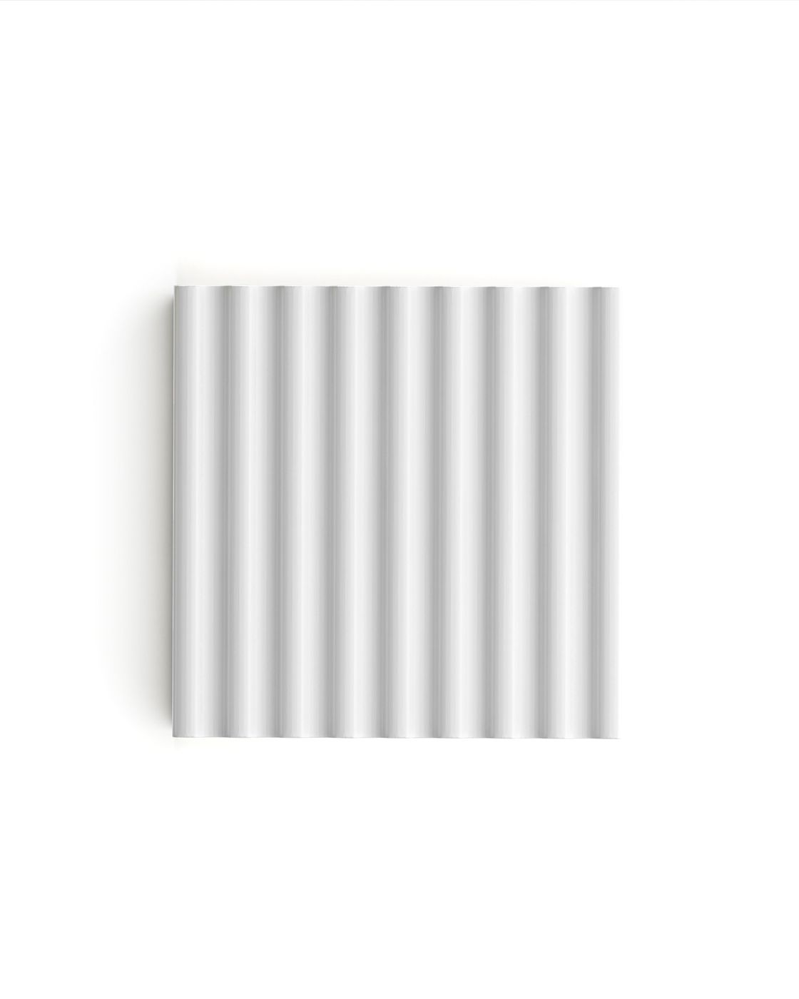 Bondi White Fluted Swatch