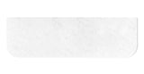 Bondi 1800x460x20 Solid Surface Cloudy Carrara Top No Hole