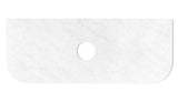 Bondi 1200mm Natural Oak Wall Hung Curve Vanity - front view (17 of 24)