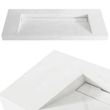Moonlight 1200mm Solid Surface Top