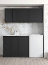 Hampshire Black Laundry Kit 1715x600x2100