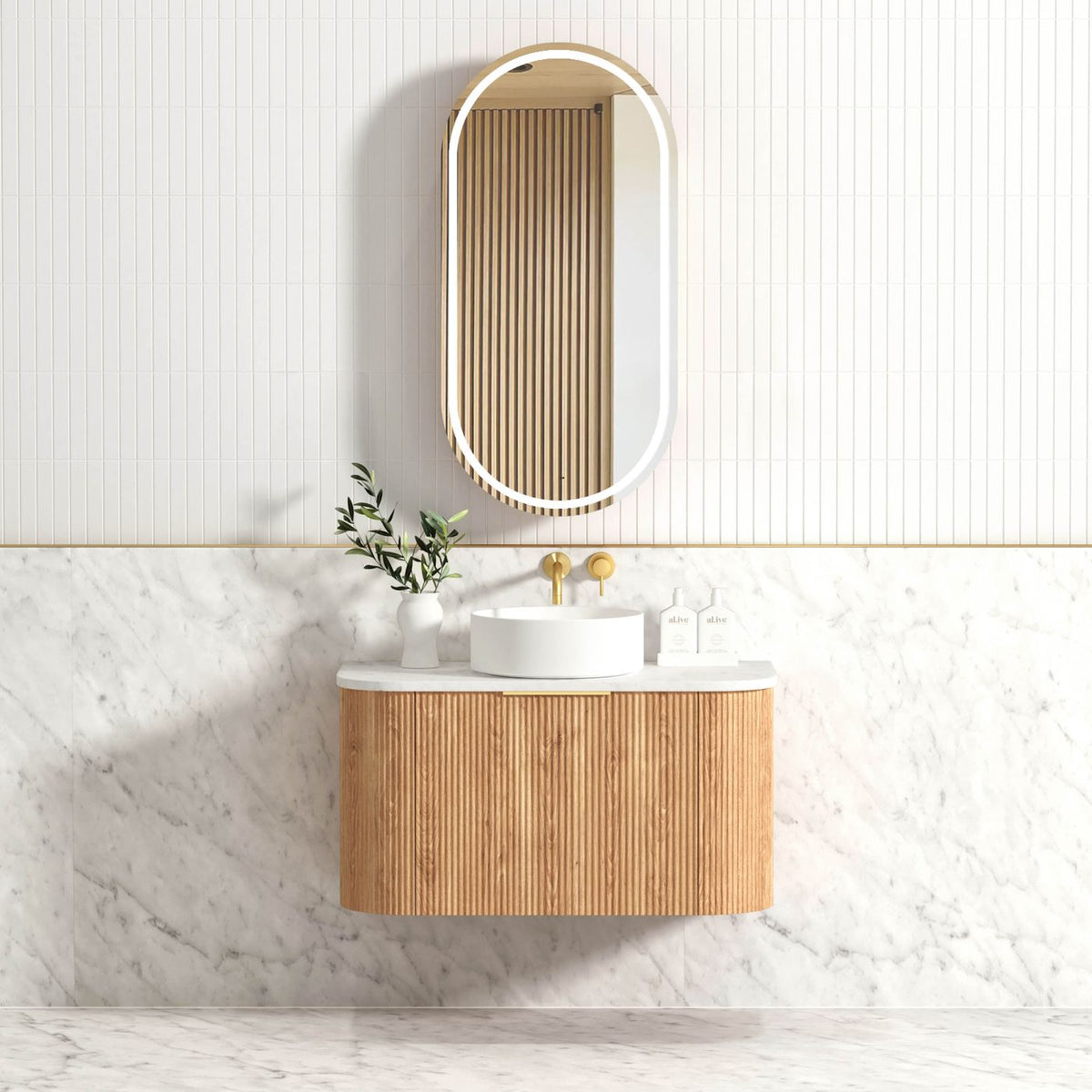 Otti Bondi Vanity 900mm Single Basin