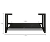 Leg Marlo 1200X450 Matte Black