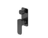 Oskar Shower Mixer With Diverter Gun Metal - front view