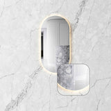 LED Noosa 900(H)x450(W) Frameless Tuffi Mirror