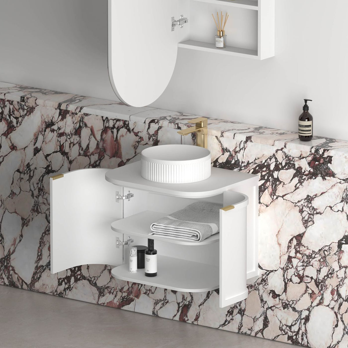 Otti Hampshire Vanity 600mm Single Basin
