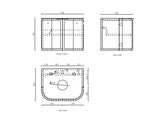Otti Hampshire Vanity 600mm Single Basin