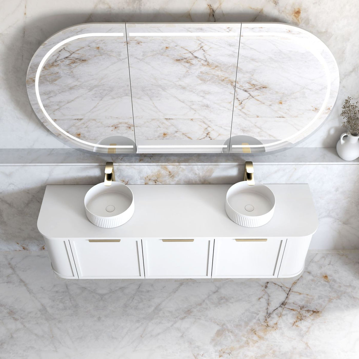 Otti Hampshire Vanity 1800mm Double Basin