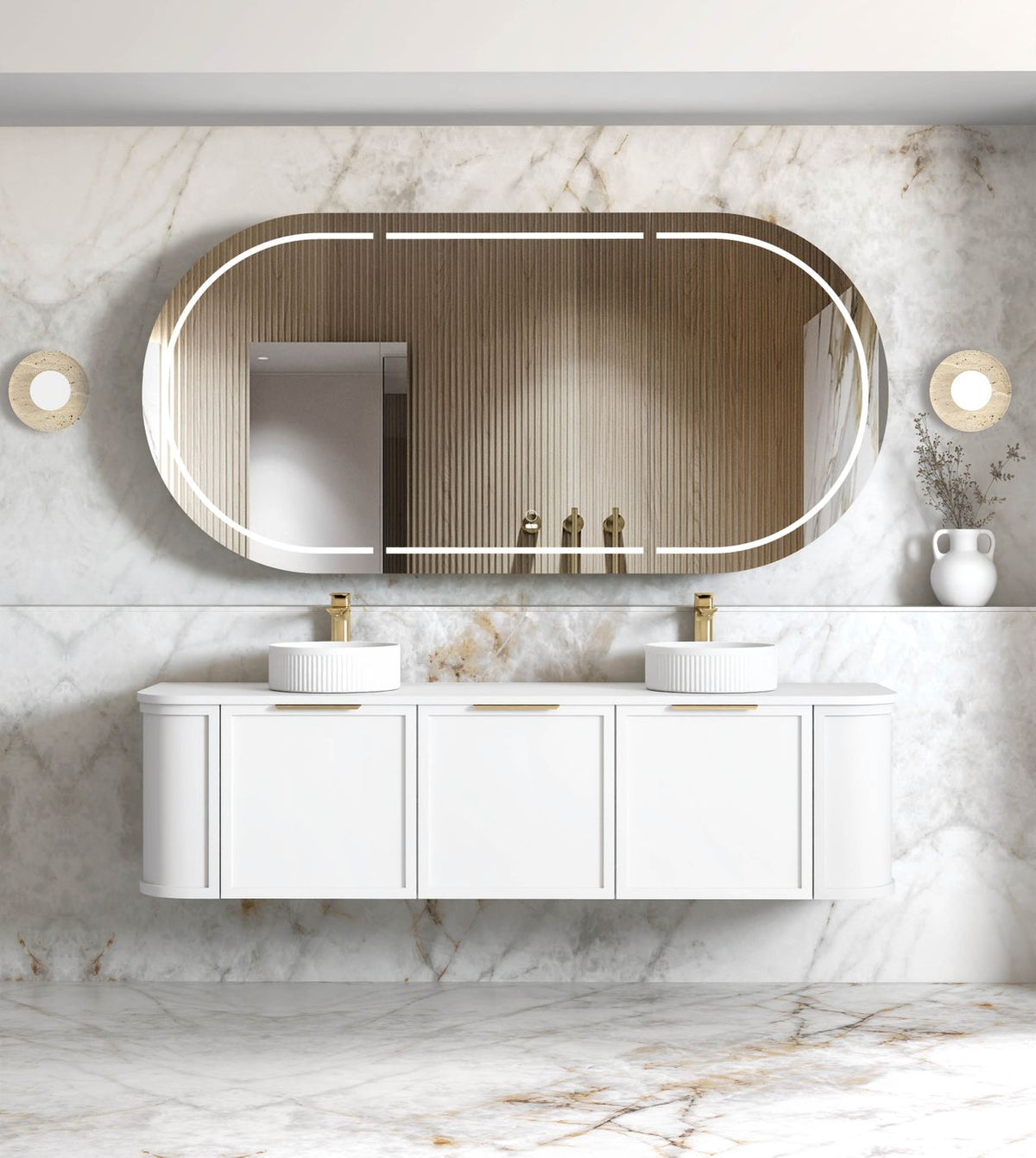 Otti Hampshire Vanity 1800mm Double Basin