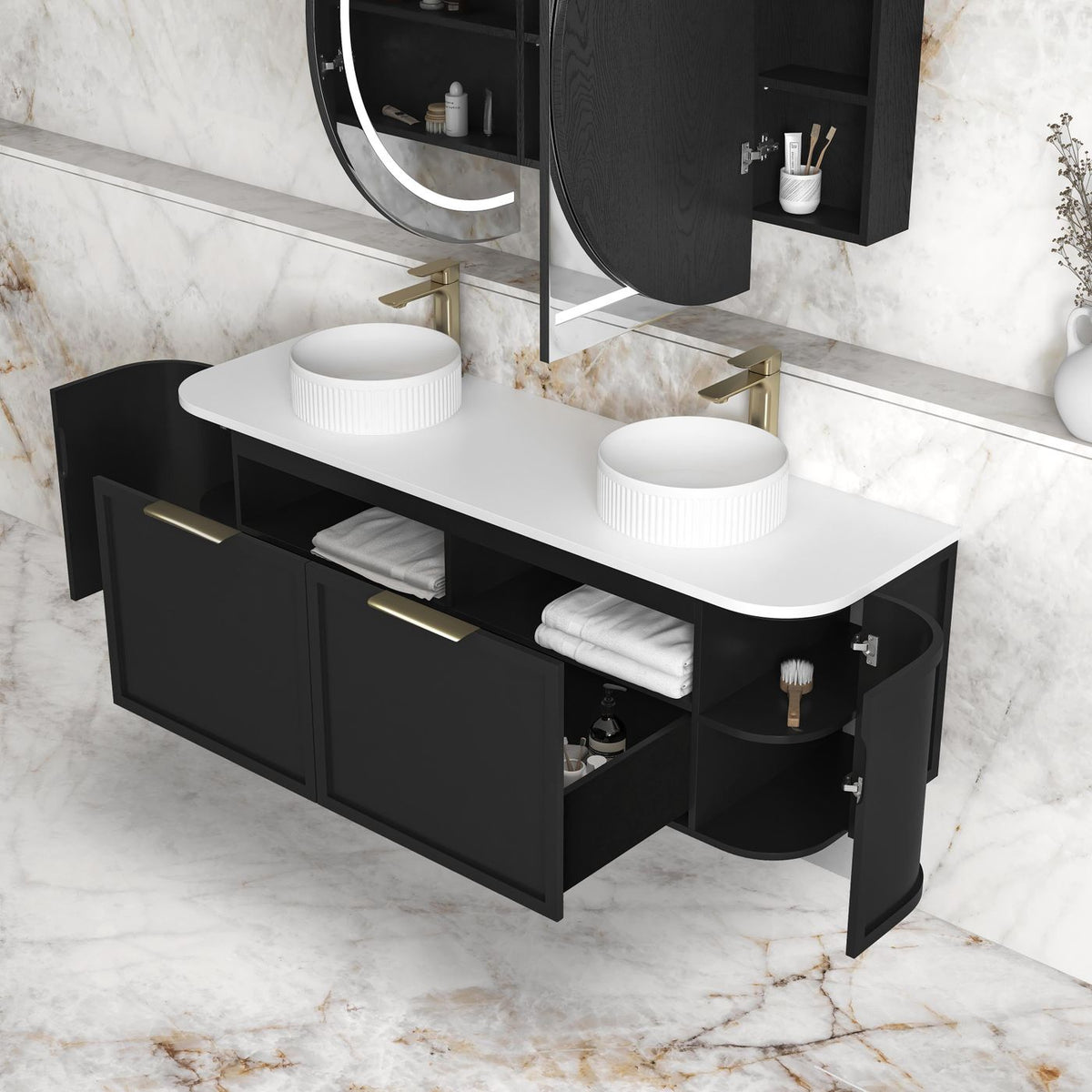 Otti Hampshire Vanity 1500mm Double Basin