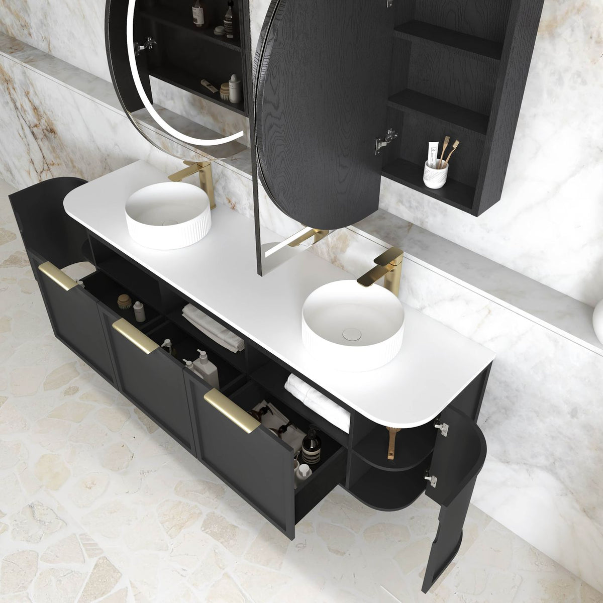Otti Hampshire Vanity 1800mm Double Basin