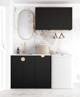 Marlo Black Laundry Kit 1715x600x2100