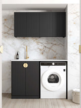 Marlo Black Laundry Kit 1305x600x2100