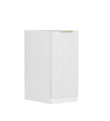 Noosa Fluted Laundry 415 White Base Cabinet