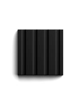 Matte Black Fluted Swatch