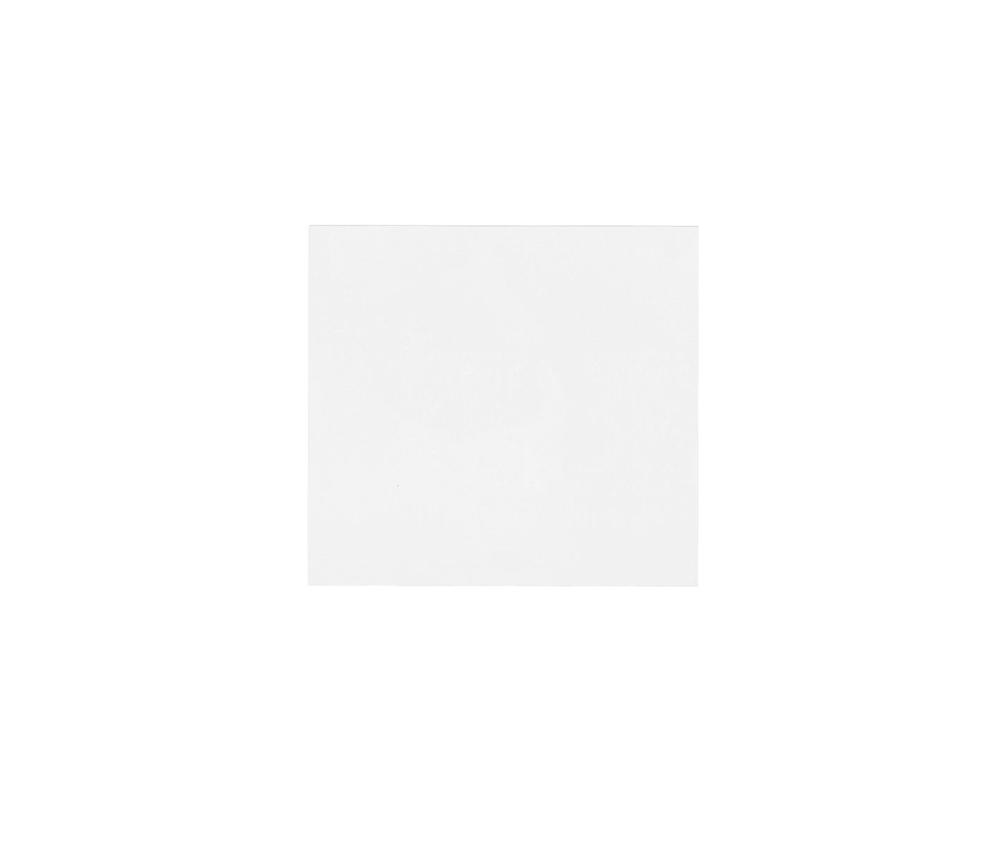 Laundry 650mm Solid Surface Matte White Top - No Hole