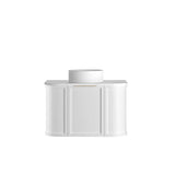 Hampshire 750mm Satin White Wall Hung Curve Vanity (12TH & NTH Only)
