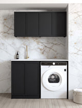 Hampshire Black Laundry Kit 1305x600x2100