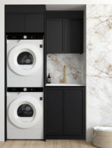 Hampshire Black Laundry Kit 1305x600x2100