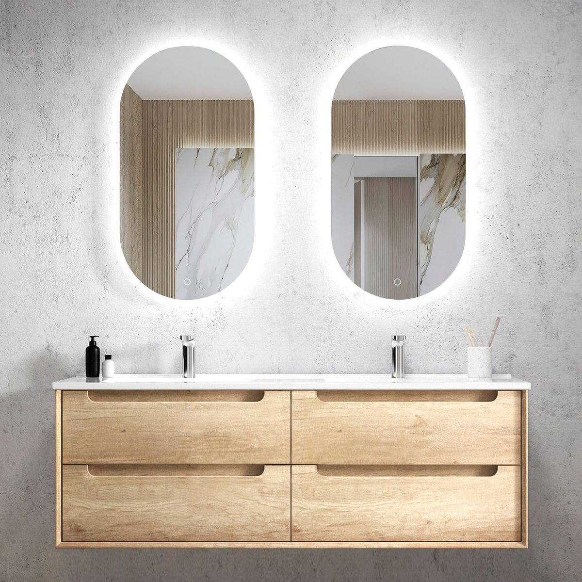 Otti Byron Vanity 1500mm Double Basin