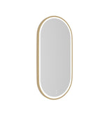 LED Noosa 900(H)x450(W) Gold Metal Frame Tuffi Mirror