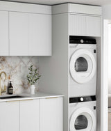 Bondi Fluted White Laundry Kit 1715x600x2100