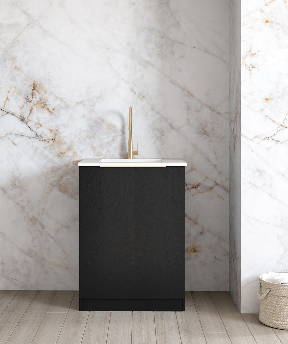 Byron/Bondi Black Oak Mini 650 Laundry Kit