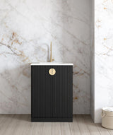 Marlo Fluted Black Mini 650 Laundry Kit