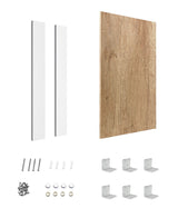End Panel 880x580x16 Natural Oak with installation Kit