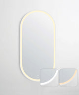 LED Noosa 900(H)x450(W) White Metal Frame Tuffi Mirror