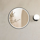 LED Bondi 800mm Black Metal Frame Tuffi Mirror