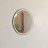 LED Bondi 800mm Black Metal Frame Tuffi Mirror
