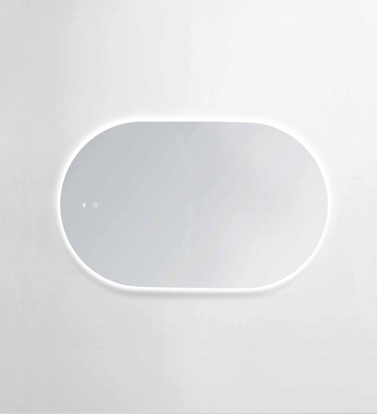 LED Noosa 1200(W)x750(H) Frameless Tuffi Mirror - Install Horizontal or Vertical