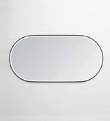 LED Noosa 1500(W)x750(H) Black Metal Frame Tuffi Mirror- Install Horizontal or Vertical
