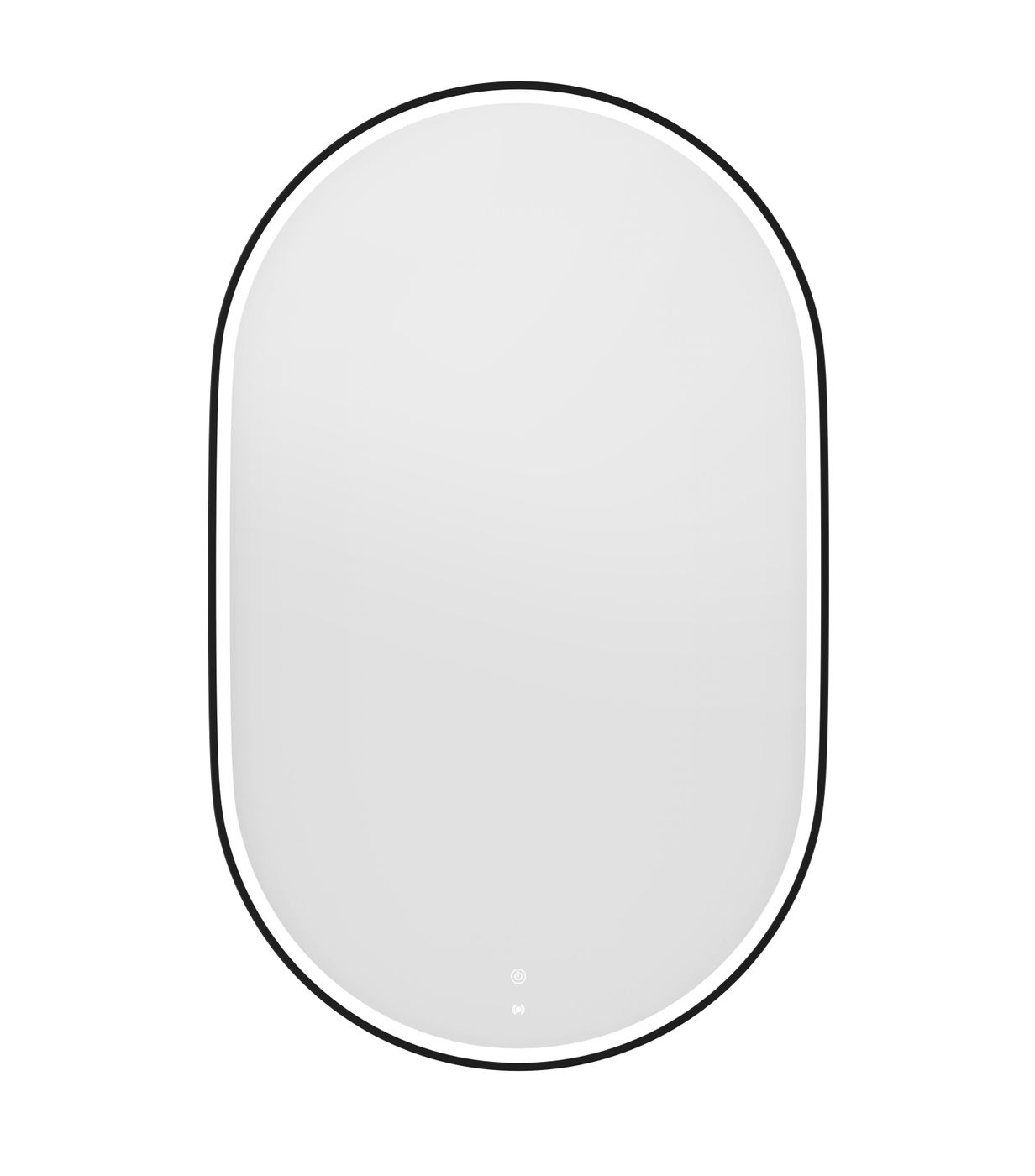 LED Noosa 1200(W)x750(H) Black Metal Frame Tuffi Mirror- Install Horizontal or Vertical