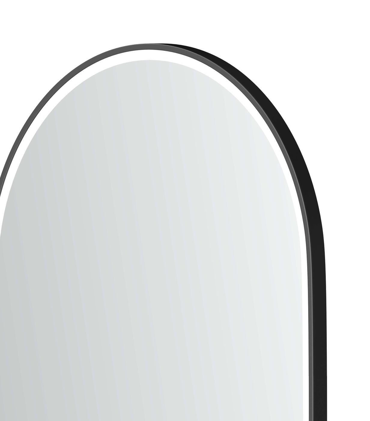 LED Noosa 1200(W)x750(H) Black Metal Frame Tuffi Mirror- Install Horizontal or Vertical