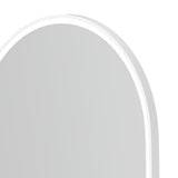 LED Noosa 1200(W)x750(H) White Metal Frame Mirror- Install Horizontal or Vertical