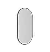 LED Noosa 900(H)x450(W) Black Metal Frame Tuffi Mirror