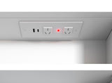 LED Archie 900(H)x600(W) White Shaving Cabinet - Premium Edition