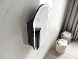 LED Noosa 900(H)x450(W) Black Oak Shaving Cabinet - Premium Edition