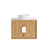 Laguna Mark II 750mm Woodland Oak Wall Hung Vanity