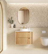Otti Byron Fluted Vanity 750mm Single Basin