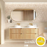 Otti Byron Fluted Vanity 1500mm Double Basin