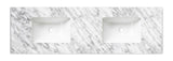 Byron Fluted 1500mm Woodland Oak Wall Hung Vanity