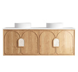 Laguna Mark II 1500mm Woodland Oak Wall Hung Vanity