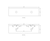Laguna Mark II 1800mm Woodland Oak Wall Hung Vanity