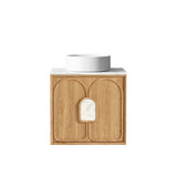 Laguna Mark II 600mm Woodland Oak Wall Hung Vanity