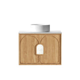 Laguna Mark II 750mm Woodland Oak Wall Hung Vanity