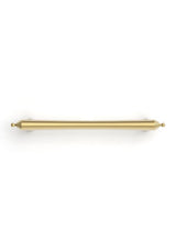 Heirloom - 171mm Brushed Brass Handle (Premium Solid Brass Construction)